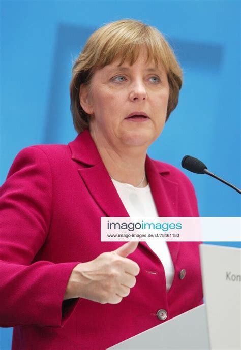 Angela Merkel Cdu Vorsitzende Berlin 14 06 2004 Berlin