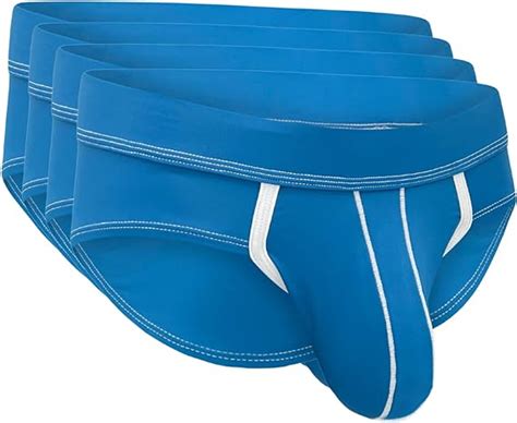 Bulge Enhancing Pouch Underwear For Men 4 Ice Silk Mens Sports Briefs With Size B Pouch Sexy