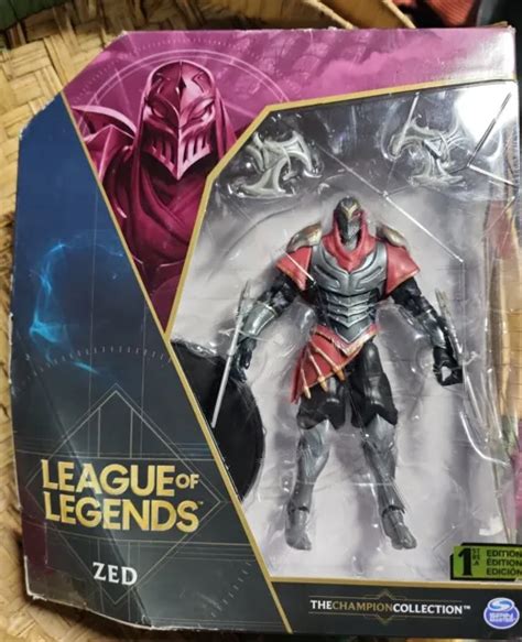 League Of Legends 6 Inch Zed Collectible Figure The Champion Collection