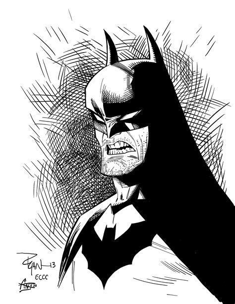 Artstation Batman Inks Over Ryan Ottley