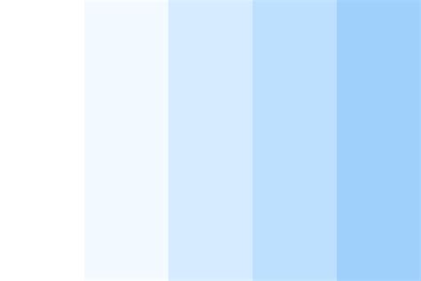 Light Blue To White Color Palette Color Palette Color Palette Design