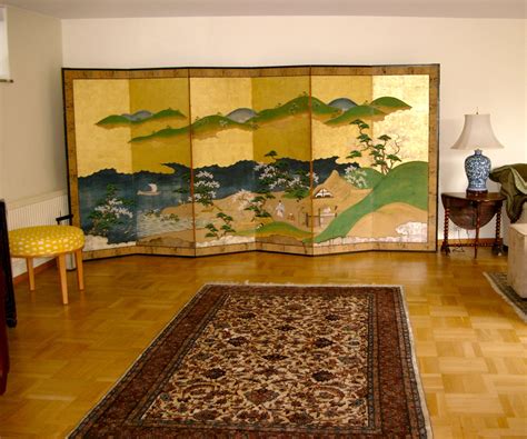 My Byobu Pair Of Edo Period Folding Screens Folding Screens Japanese