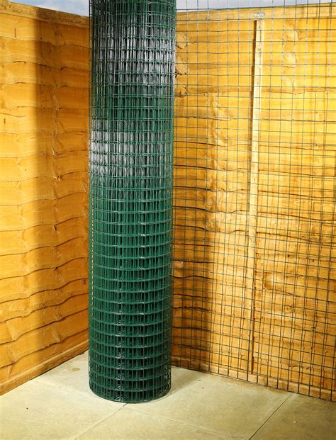 Green Wire Fencing Green Pvc Wire Mesh 2 X 2 10g 8ft X 25m