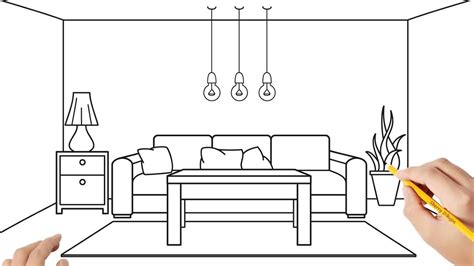 Juego mesa ideas dibujadas dibujar inventar didáctico $ 1.449. Cómo dibujar una sala de estar | Dibujos sencillos - YouTube