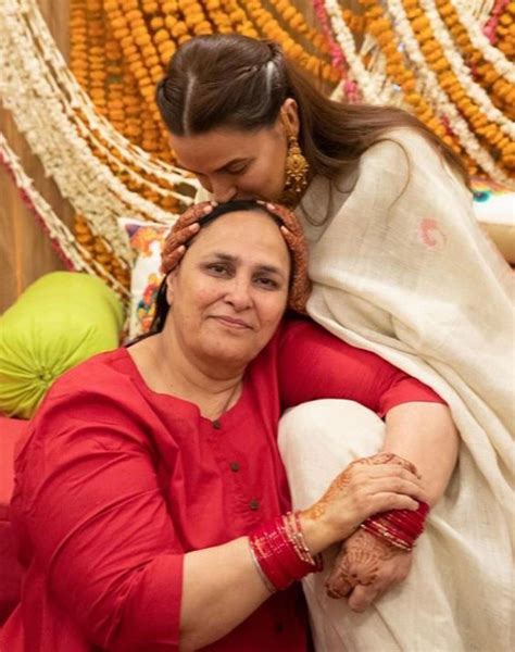 Neha Dhupia Shares Beautiful Memories With Her Mom On Her Birthday Damad Angad Shares A Cute Wish