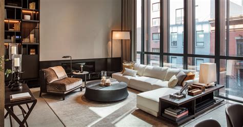 The Next Wave Of New York Condos The Living Room In A Three Bedroom