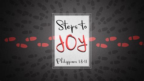 Steps To Joy Anchor Point Bible Church Of Muskegon