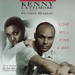 Kenny Lattimore & Heather Headley - Love Will Find A Way (1998, CD ...