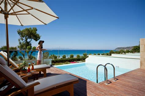 Private Luxury Suites With Pools Elite Suites By Rhodes Bay