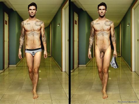 Boymaster Fake Nudes Adam Levine American Musician Shows His Cock And Gets Naked