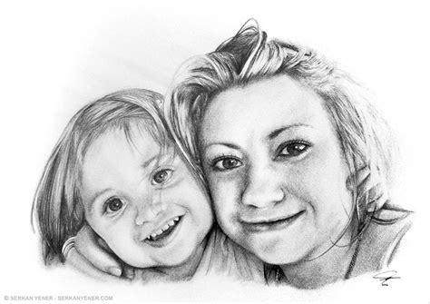 Mother And Daughter Drawing At Explore Collection