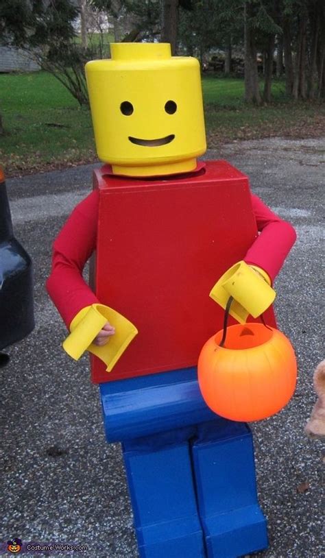 Awesome Costume Lego Man Halloween Costume Diy Tin Man Costume Lego