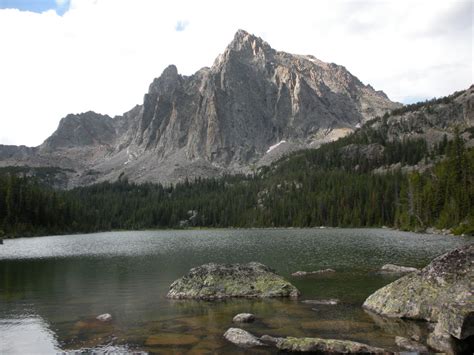 Living And Dyeing Under The Big Sky Crow Lake In The Beartooth Mountains