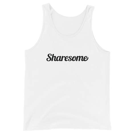 Unisex Tank Top Sharesome Logo Sharesomelove