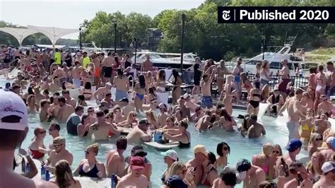after crowding at lake of the ozarks missouri officials urge quarantine the new york times