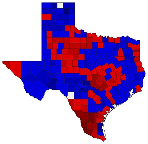1948 Senatorial Democratic Runoff Election Results Texas