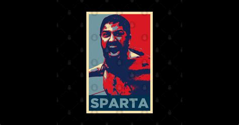 This Is Sparta 300 Poster Sparta Sticker Teepublic