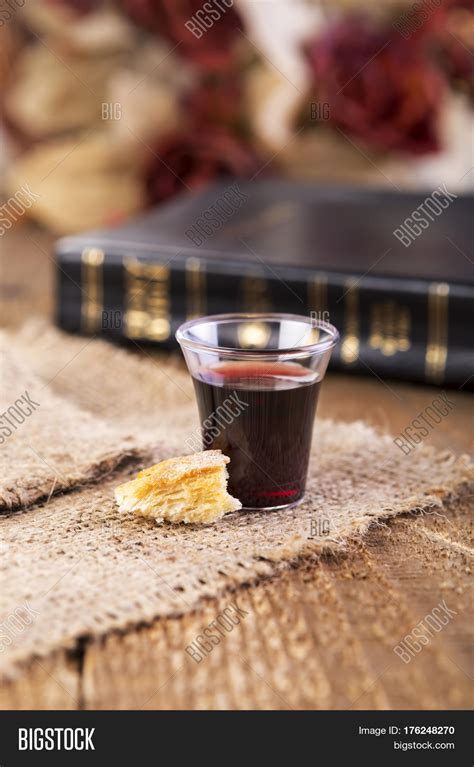 Taking Communion Cup Image And Photo Free Trial Bigstock