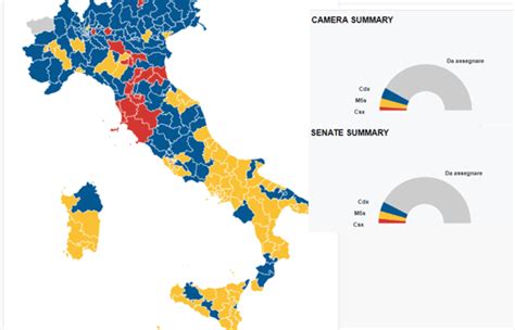Maps Mania Italian Election Maps