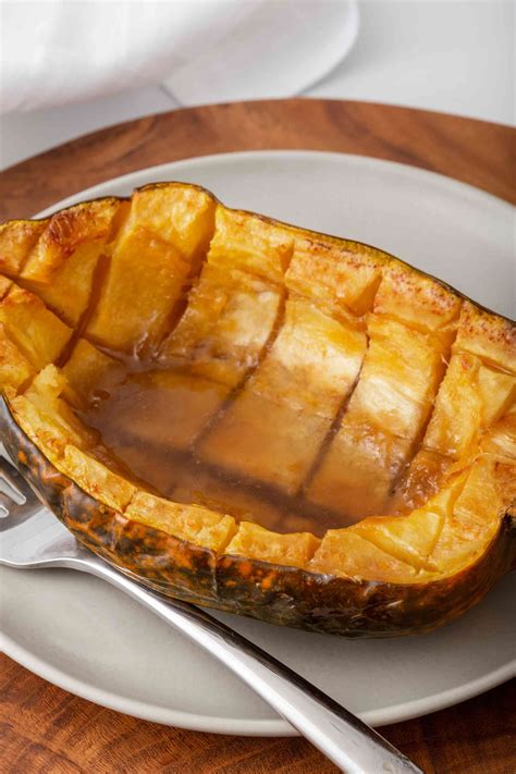 Baked Acorn Squash With Butter And Brown Sugar Recipe