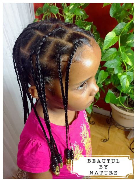 Natural Hair Box Braids For Kids Instagram Beautifulbynature