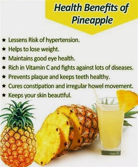 The 6 Best Pineapple Health Benefits Pineapple Health Benefits