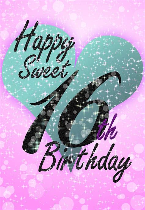 Happy Sweet 16 Birthday Images Birthday Klp