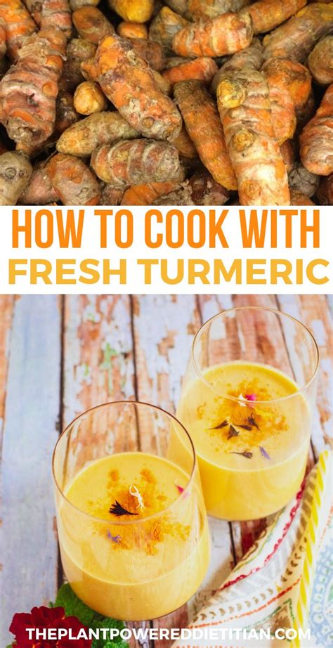 How To Cook With Fresh Turmeric Root In 2020 Fresh Turmeric Root
