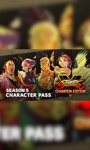 Buy Street Fighter V Season 5 Character Pass Pc Steam Key