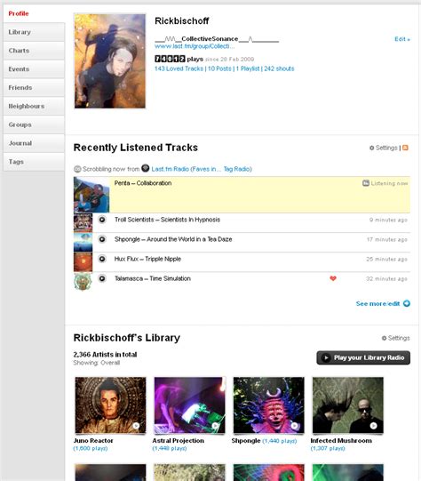 My Lastfm Profile Where The Sound Comes From Last Fm Listening