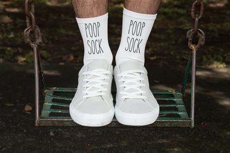 Rae Dumb Poop Sock Funny Meme Gag T Novelty Socks Etsy