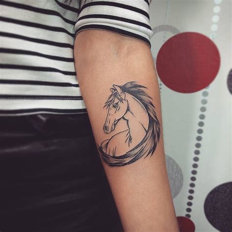43 Awesome Cute Small Horse Tattoos Image Hd