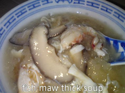 May 12, 2019 · 1. Cooking Pleasure: Fish Maw Thick Soup