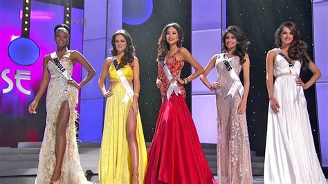 Miss Universe 2011 Top5 Youtube