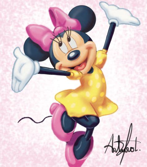 Minnie Mouse Painting Request By ~arthurforzus On Deviantart Minnie