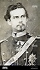 Il re Ludwig II Baviera. Ritratto di Re Ludwig II di Baviera Foto stock ...