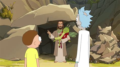 Jesus Saves Previous Leon From Rick And Morty Season 6 Episode 7