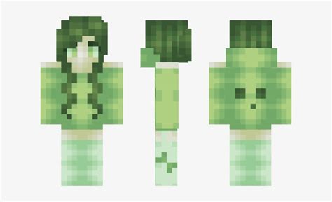 Minecraft Slime Skin Layout