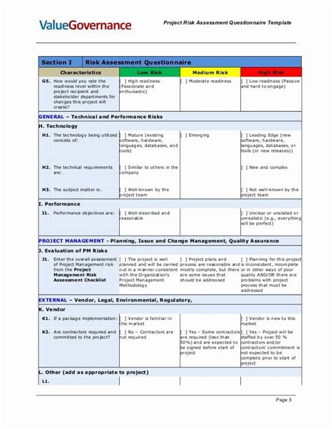 Project Risk Assessment Template Elegant Project Risk Assessment Worked