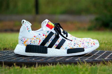 Adidas Nmd Multicolor Splash Custom Hypebeast