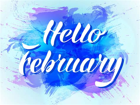 Download Hello February Wallpaper