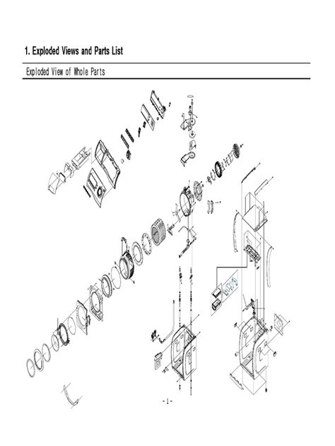 Exploded View Part List Pdf