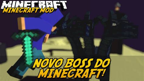 Minecraft Novo Boss No Minecraft Hydra Dragão Command Block
