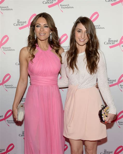 Elizabeth Hurley In Versace Gown The Breast Cancer Foundations 2014