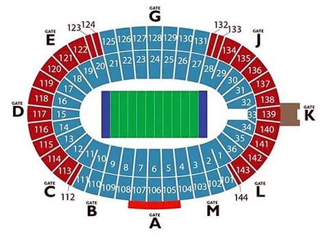 Cotton Bowl Seating Chart For Ou Texas Game Elcho Table