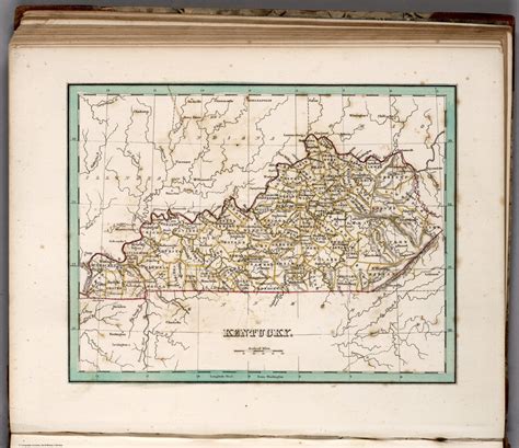 Kentucky David Rumsey Historical Map Collection