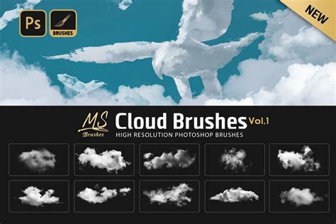 Cloud Photoshop Brushes Creative Market