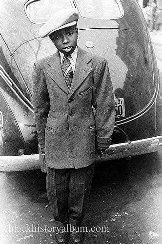 Sharp Dressed Young Man 1941 American Photography Vintage Black