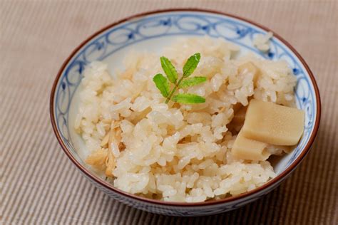 Takenoko Rice With Bamboo Shoots Recipe