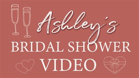 Ashleys Surprise Bridal Shower Video Youtube